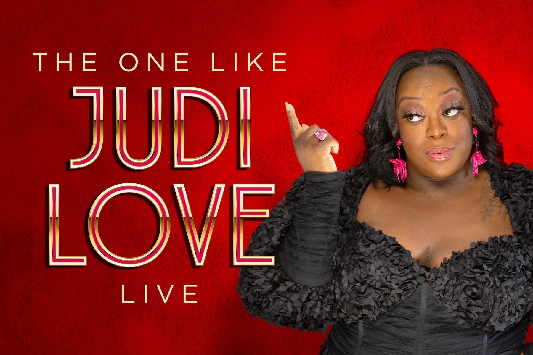 The One Like Judi Love Live key art